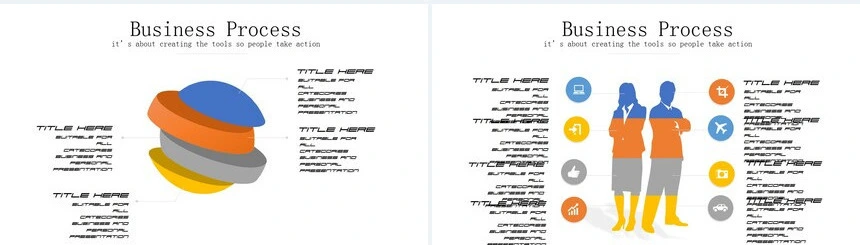 9款思维导图可视化图表PPT模板