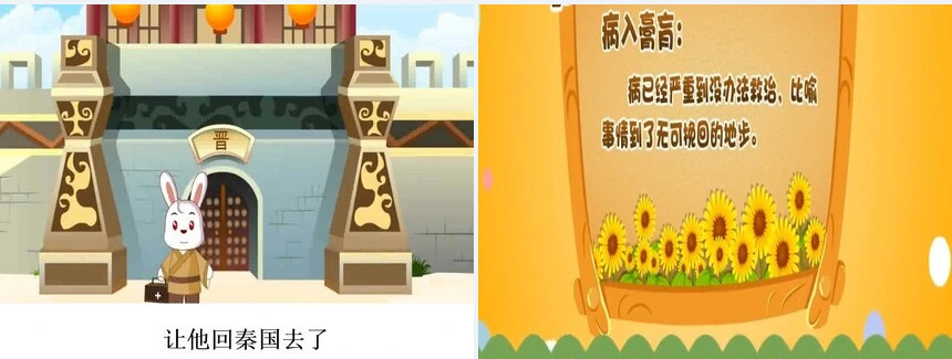 病入膏肓成语故事PPT模板